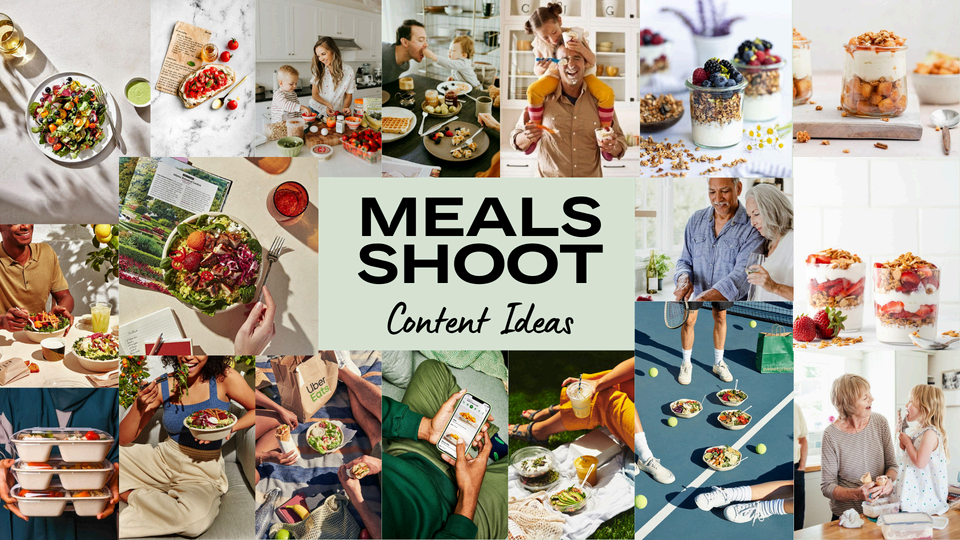 Ideal Nutrition content shoot moodboard